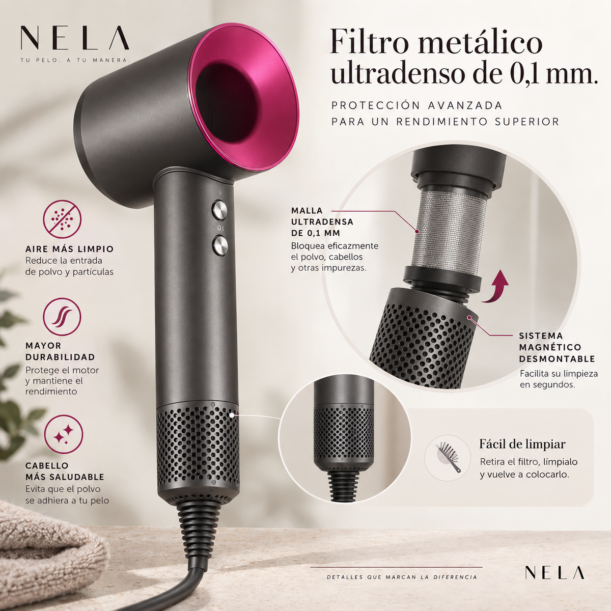 NELA AIR 5™ | 5-in-1 Hair Styler